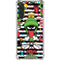 Looney Tunes Marvin the Martian Striped Patches Galaxy A17 Clear Case