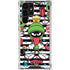 Looney Tunes Marvin the Martian Striped Patches Galaxy S23 Ultra Clear Case