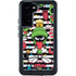Looney Tunes Marvin the Martian Striped Patches Galaxy S24 Plus Waterproof Case