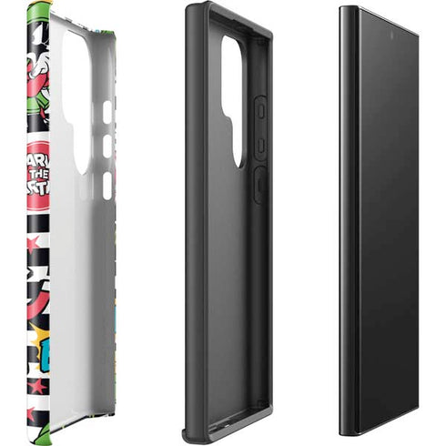 Looney Tunes Marvin the Martian Striped Patches Galaxy S25 Ultra Impact Case