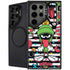 Looney Tunes Marvin the Martian Striped Patches Galaxy S25 Ultra Kickstand Case