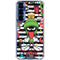 Looney Tunes Marvin the Martian Striped Patches Galaxy S25 Clear Case