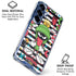 Looney Tunes Marvin the Martian Striped Patches Galaxy S25 Clear Case