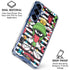 Looney Tunes Marvin the Martian Striped Patches Galaxy S25 Plus Clear Case