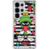 Looney Tunes Marvin the Martian Striped Patches Galaxy S25 Ultra Clear Case