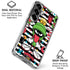 Looney Tunes Marvin the Martian Striped Patches Galaxy S26 Clear Case