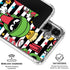 Looney Tunes Marvin the Martian Striped Patches Galaxy S26 Plus Clear Case