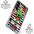 Looney Tunes Marvin the Martian Striped Patches Galaxy S26 Plus Clear Case