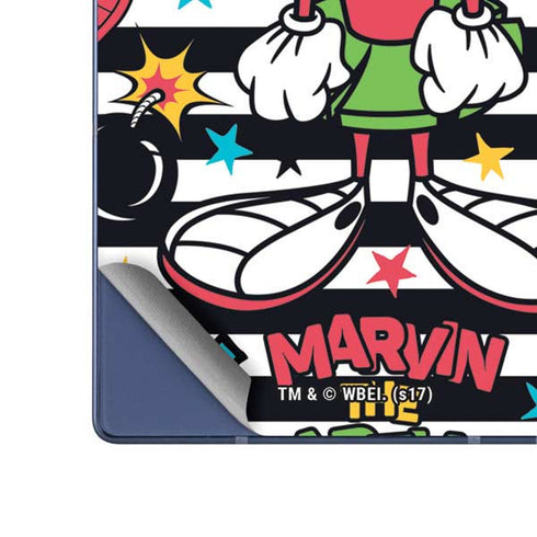 Looney Tunes Marvin the Martian Striped Patches Galaxy Z Fold6 Skin