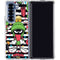 Looney Tunes Marvin the Martian Striped Patches Galaxy Z Fold7 Clear Case