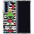 Looney Tunes Marvin the Martian Striped Patches Galaxy Z Fold7 Clear Case