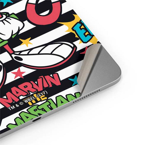 Looney Tunes Marvin the Martian Striped Patches Apple iPad Air Skin