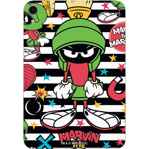 Looney Tunes Marvin the Martian Striped Patches Apple iPad Mini Skin