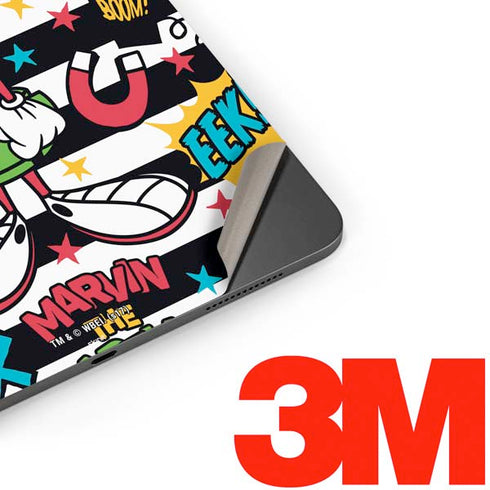 Looney Tunes Marvin the Martian Striped Patches Apple iPad Pro Skin
