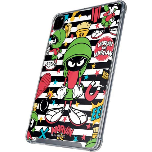 Looney Tunes Marvin the Martian Striped Patches iPad Cases