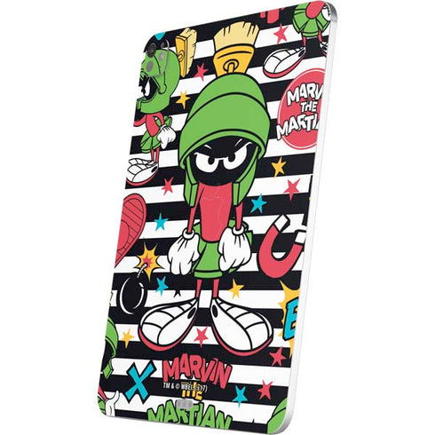 Looney Tunes Marvin the Martian Striped Patches iPad Pro 13in M4 (2024) Skin