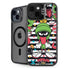 Looney Tunes Marvin the Martian Striped Patches iPhone 14 Plus Kickstand Case
