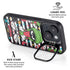 Looney Tunes Marvin the Martian Striped Patches iPhone 14 Plus Kickstand Case