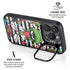 Looney Tunes Marvin the Martian Striped Patches iPhone 14 Pro Kickstand Case