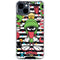 Looney Tunes Marvin the Martian Striped Patches iPhone 15 Clear Case