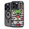 Looney Tunes Marvin the Martian Striped Patches iPhone 15 Pro Max Kickstand Case