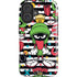 Looney Tunes Marvin the Martian Striped Patches iPhone 16 Magsafe Impact Case