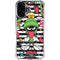 Looney Tunes Marvin the Martian Striped Patches iPhone 16 Plus Clear Case