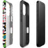 Looney Tunes Marvin the Martian Striped Patches iPhone 16 Pro Impact Case