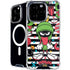 Looney Tunes Marvin the Martian Striped Patches iPhone 16 Pro MagSafe Case