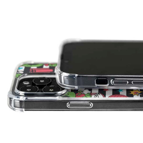 Looney Tunes Marvin the Martian Striped Patches iPhone 16 Pro MagSafe Case