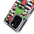 Looney Tunes Marvin the Martian Striped Patches iPhone 16 Pro Max MagSafe Case