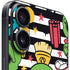 Looney Tunes Marvin the Martian Striped Patches iPhone 16 Skin
