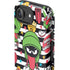 Looney Tunes Marvin the Martian Striped Patches iPhone 16e Impact Case