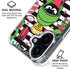Looney Tunes Marvin the Martian Striped Patches iPhone 17 Clear Case