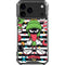 Looney Tunes Marvin the Martian Striped Patches iPhone 17 Pro Max Clear Case