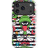 Looney Tunes Marvin the Martian Striped Patches iPhone 17 Pro Max Impact Case