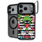 Looney Tunes Marvin the Martian Striped Patches iPhone 17 Pro Max Kickstand Case