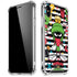 Looney Tunes Marvin the Martian Striped Patches iPhone X/XS Clear Case