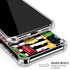Looney Tunes Marvin the Martian Striped Patches iPhone X/XS Clear Case