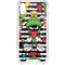 Looney Tunes Marvin the Martian Striped Patches iPhone XS Clear Case