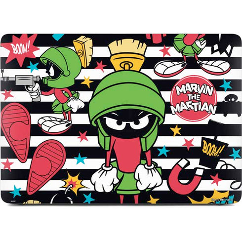 Looney Tunes Marvin the Martian Striped Patches Apple MacBook Air Skin