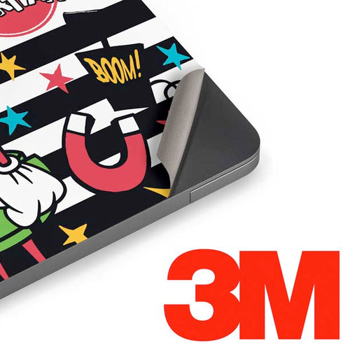 Looney Tunes Marvin the Martian Striped Patches Apple MacBook Air Skin