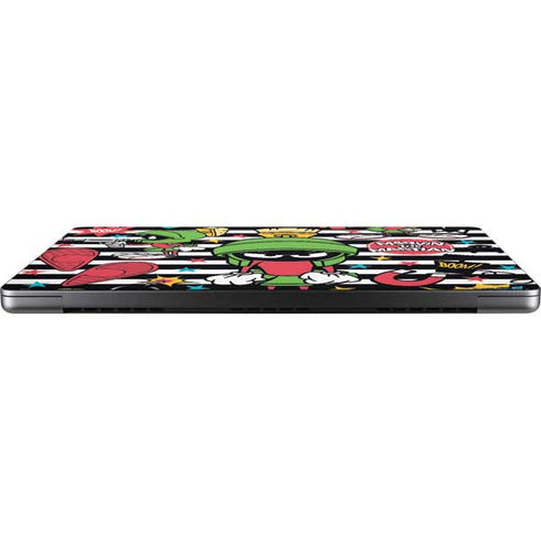 Looney Tunes Marvin the Martian Striped Patches Apple MacBook Pro 14-inch Skin