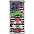 Looney Tunes Marvin the Martian Striped Patches Moto G 5G (2025) Clear Case