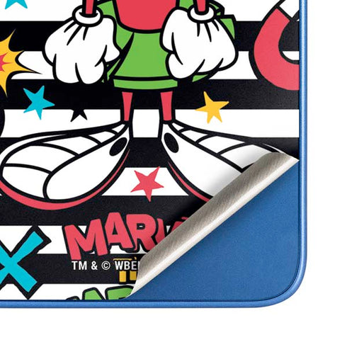 Looney Tunes Marvin the Martian Striped Patches Moto G Play 4G (2024) Skin