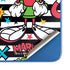 Looney Tunes Marvin the Martian Striped Patches Moto G Play 4G (2024) Skin