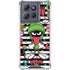 Looney Tunes Marvin the Martian Striped Patches Moto G Stylus 5G (2025) Clear Case