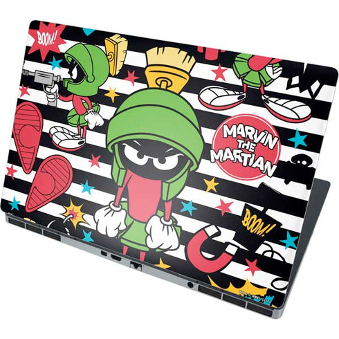 Looney Tunes Marvin the Martian Striped Patches Dell Precision Skin