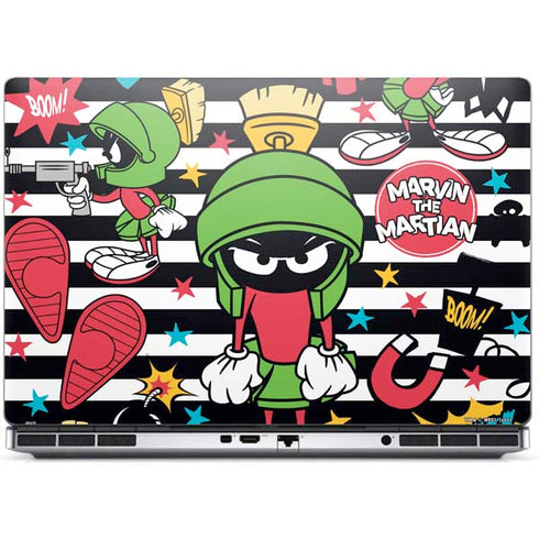 Looney Tunes Marvin the Martian Striped Patches Dell Precision Skin