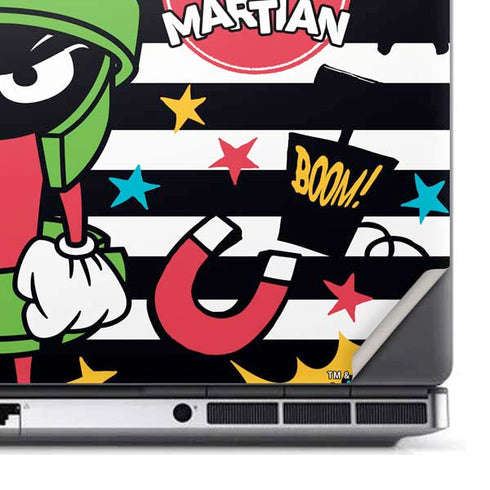 Looney Tunes Marvin the Martian Striped Patches Dell Precision Skin